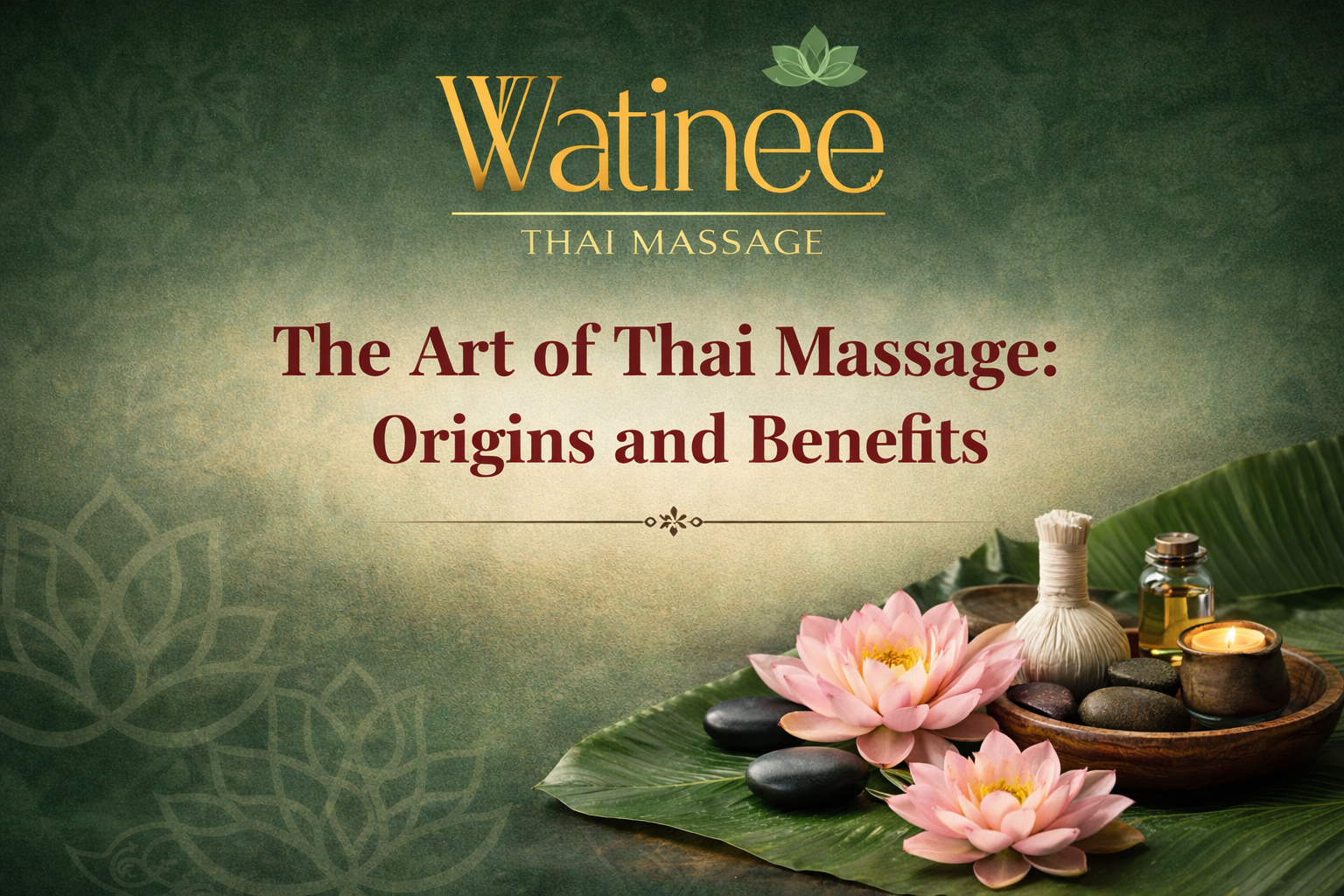 The Art of Thai Massage: Origins and Benefits